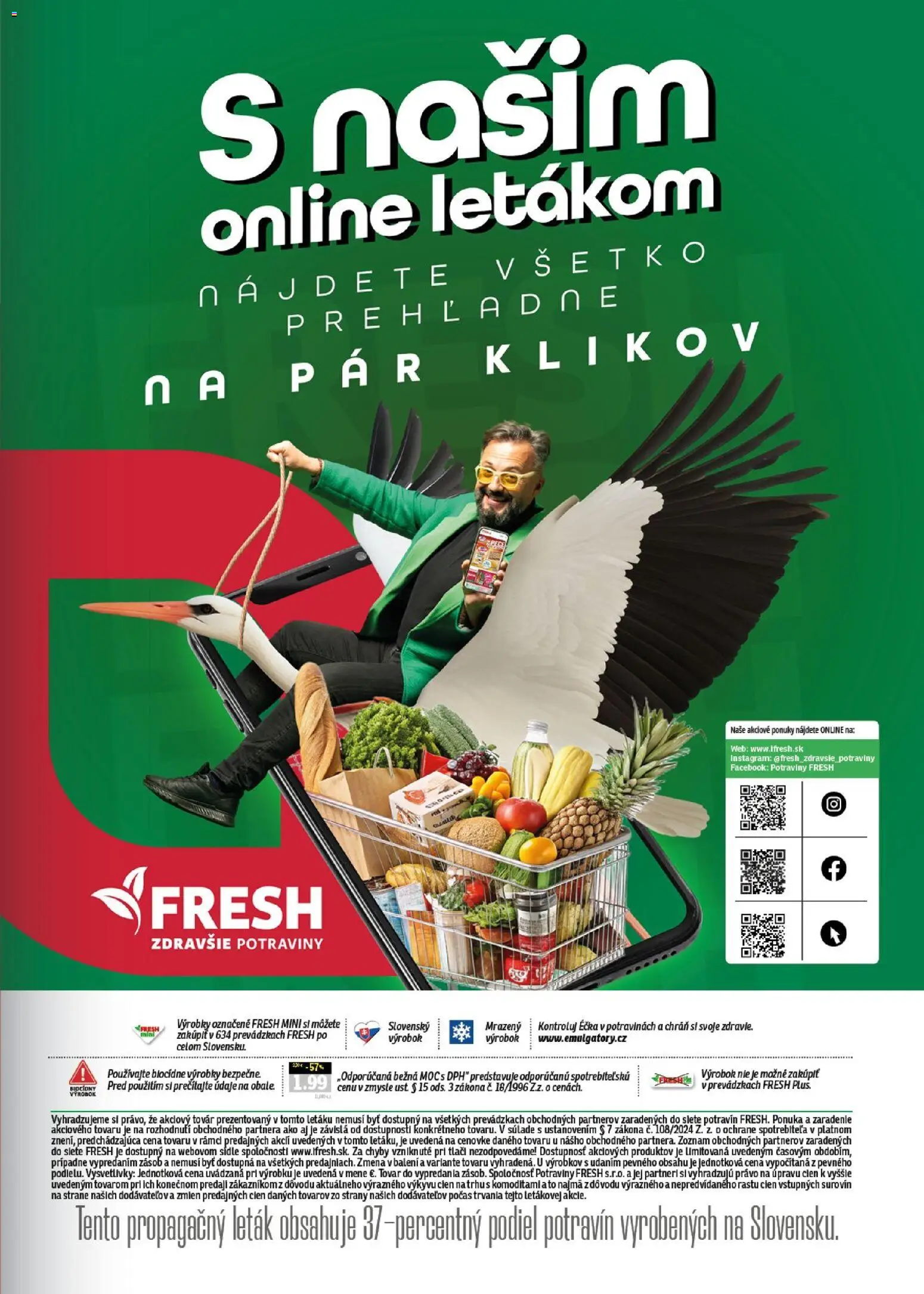 Nové Fresh akcie – leták je platný od 13.08.2026 | Strana: 47