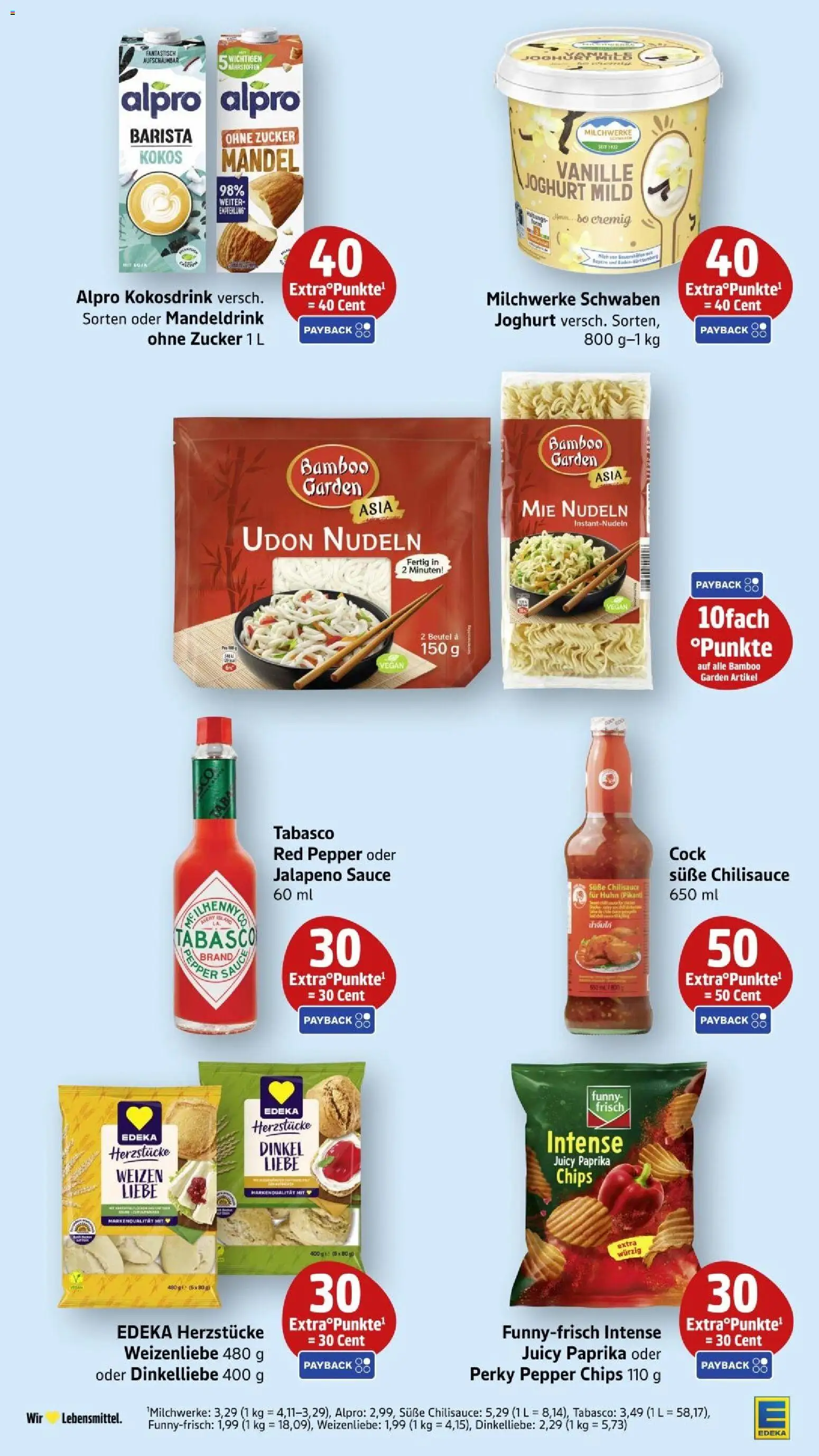 Edeka Prospekt Stuttgart – gültig ab 31.08.2026 | Seite: 42 | Produkte: Met, Joghurt, Vanille, Paprika
