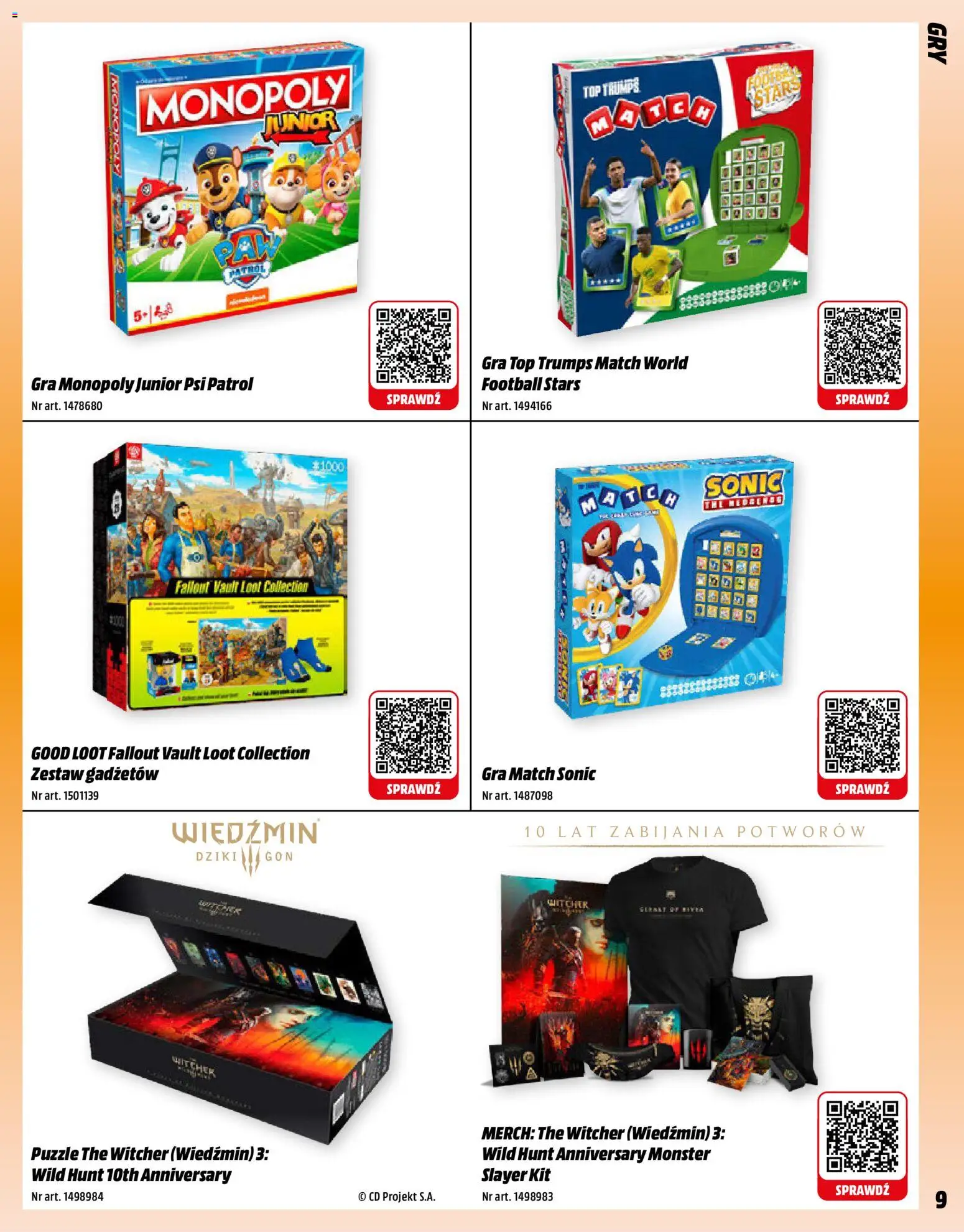 Media Markt promocje od 11.05.2026 | Strona: 9 | Produkty: Top, Gra