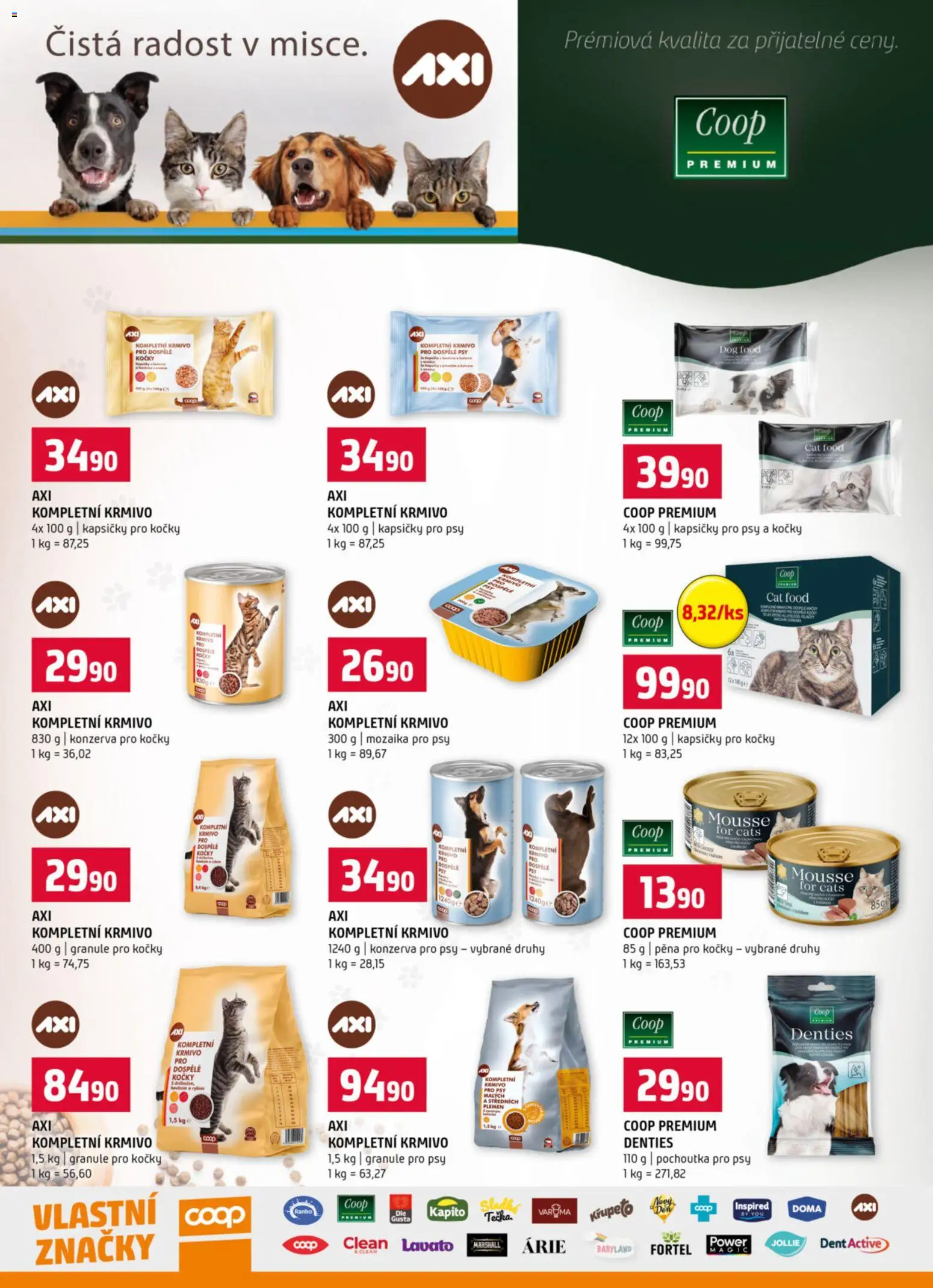 Terno leták od 15.04.2026 | Strana: 18 | Produkty: Granule pro psy, Granule, Kapsičky pro kočky, Granule pro kočky
