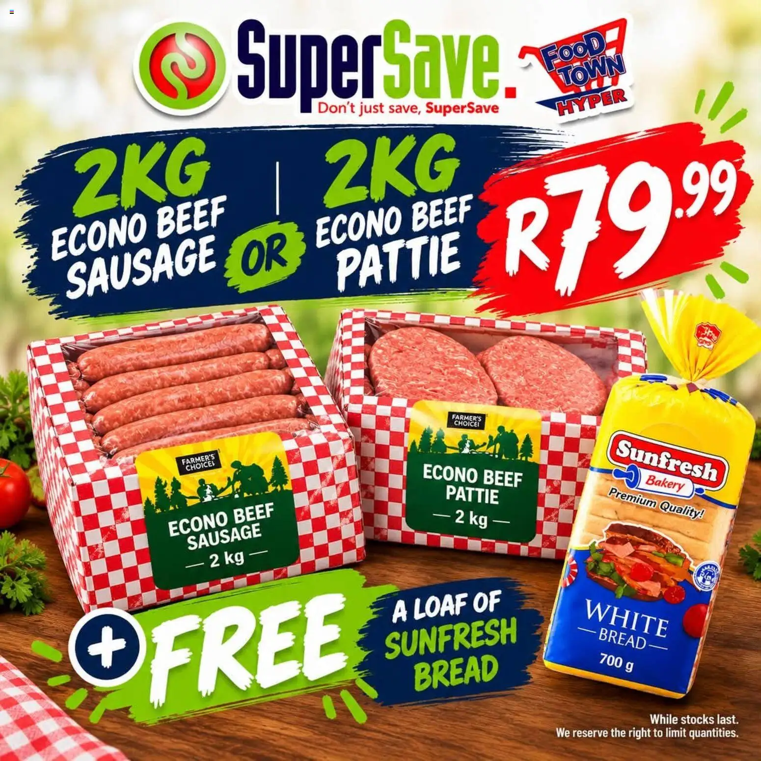 New Super Save catalogue – valid from 01/11/2026 | Page: 10 | Products: Bakery, Bread, Beef, Sausage