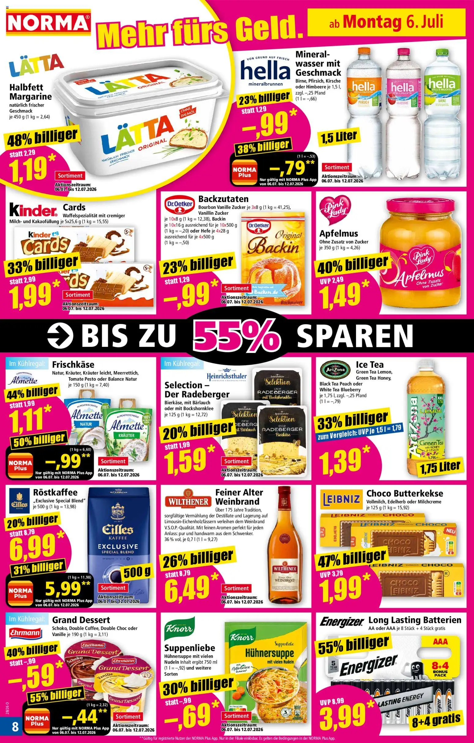 Norma Prospekt – gültig ab 06.07.2026 | Seite: 8