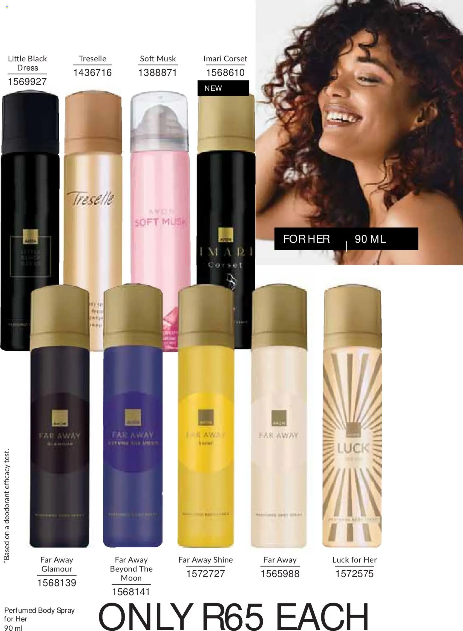 New Avon catalogue – valid from 01/10/2026 | Page: 75 | Products: Dress, Body spray, Deodorant