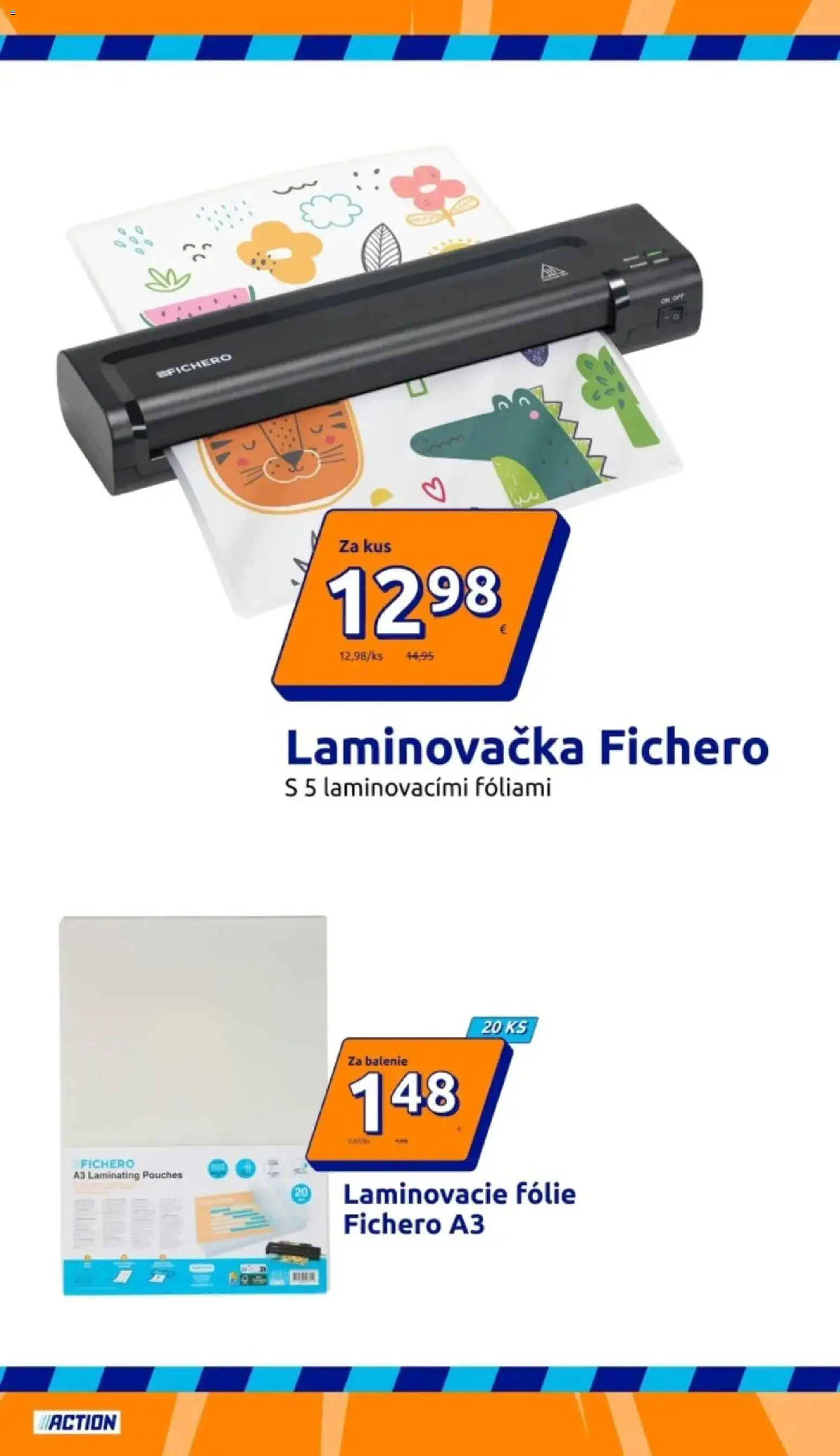 Nové Action akcie – leták je platný od 02.09.2026 | Strana: 11 | Produkty: Laminovačka