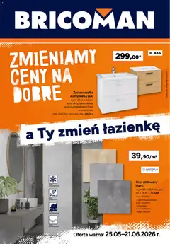 Pogląd oferty "Bricoman gazetka" - ważna od 25.05.2026