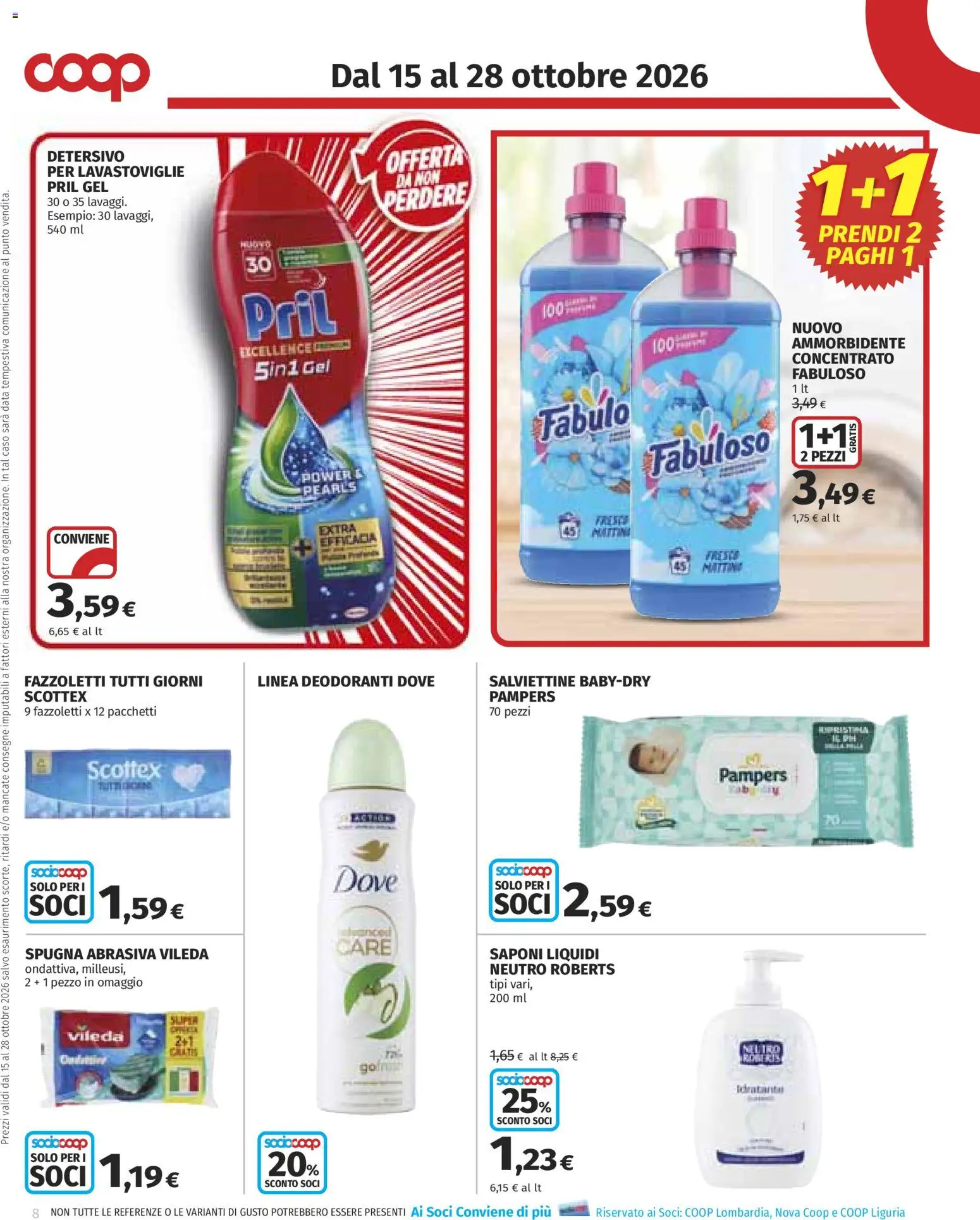 Volantino COOP del 15/10/2026 | Pagina: 8