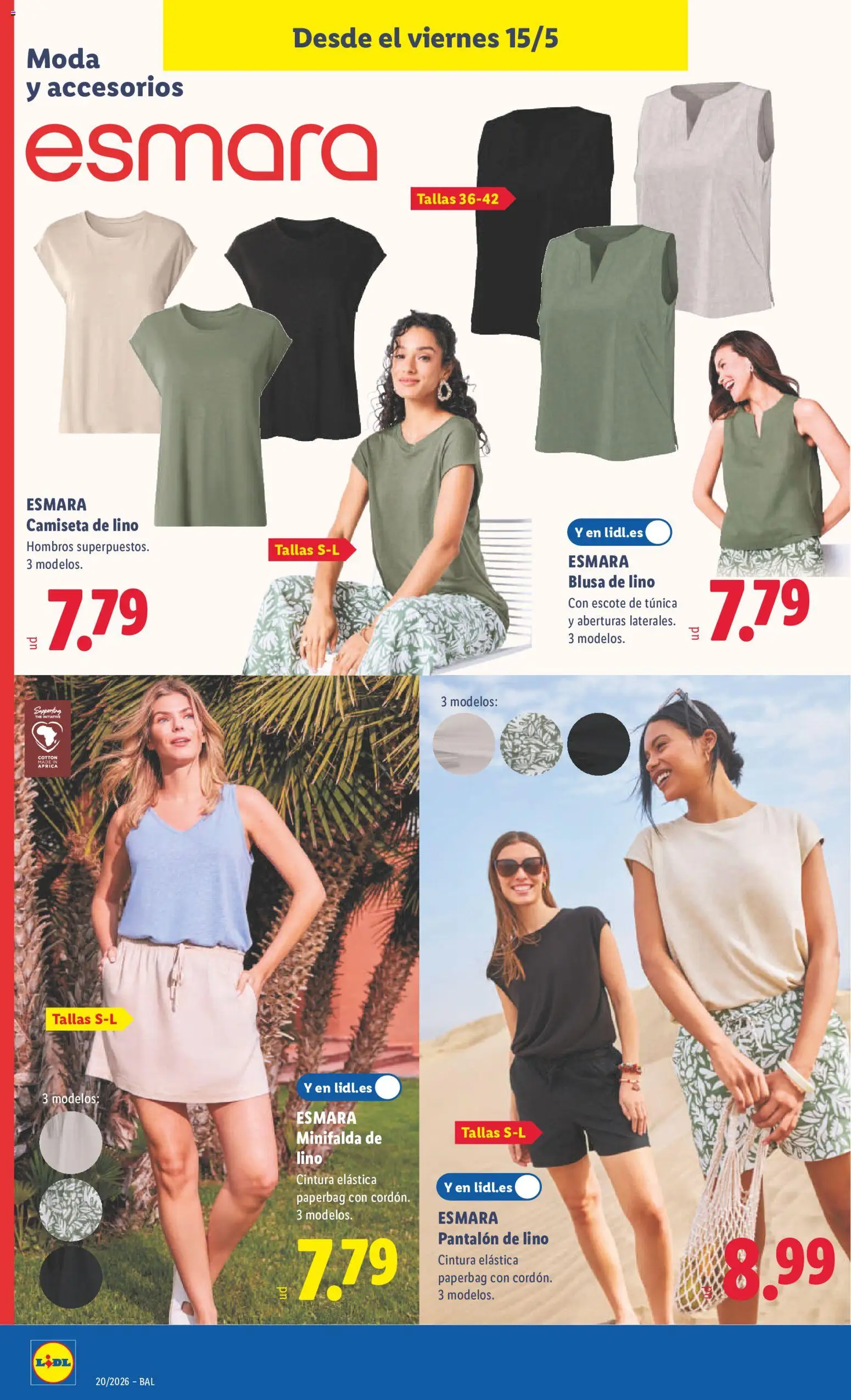Lidl folleto de bazar │ válido desde el 11.05.2026 | Página: 30 | Productos: Blusa