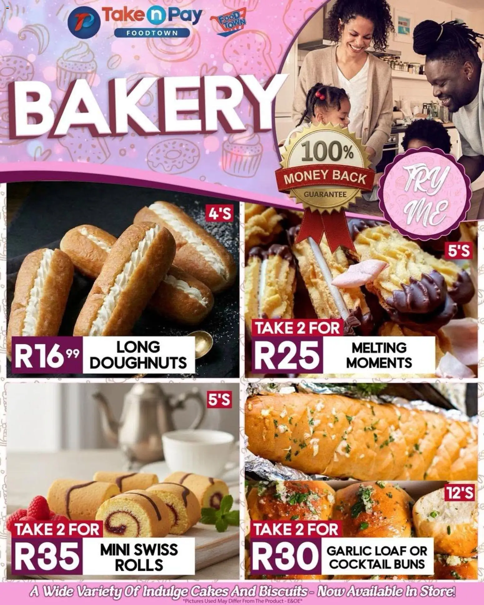 New Take n Pay catalogue – valid from 14.06.2026 | Page: 11 | Products: Bakery, Buns, Biscuits, Garlic