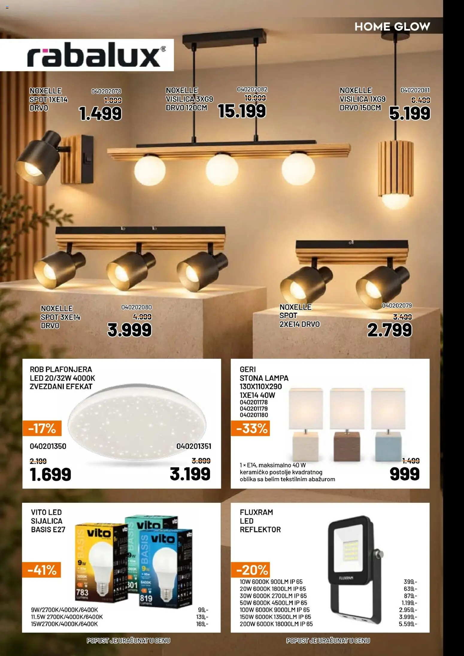 Crafter katalog - važi od 26.10.2026 | Strana: 10 | Proizvode: Led, Stona lampa, Lampa, Sijalica