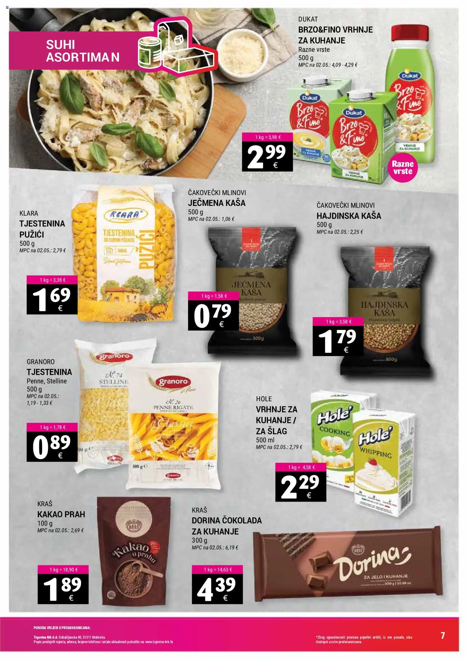 Trgovina Krk katalog | vrijedi od 01.07.2026 | Stranica: 7
