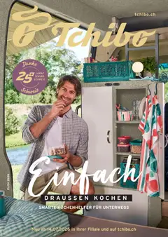 Tchibo aktionen Draußen kochen ab 14.07.2026 gültig