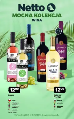 Pogląd oferty "Netto gazetka - Wina" - ważna od 06.07.2026