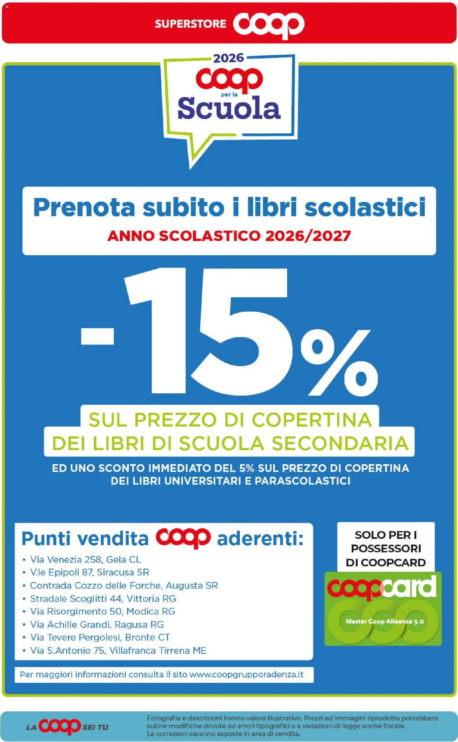Volantino COOP del 11/08/2026 | Pagina: 52 | Prodotti: Libri