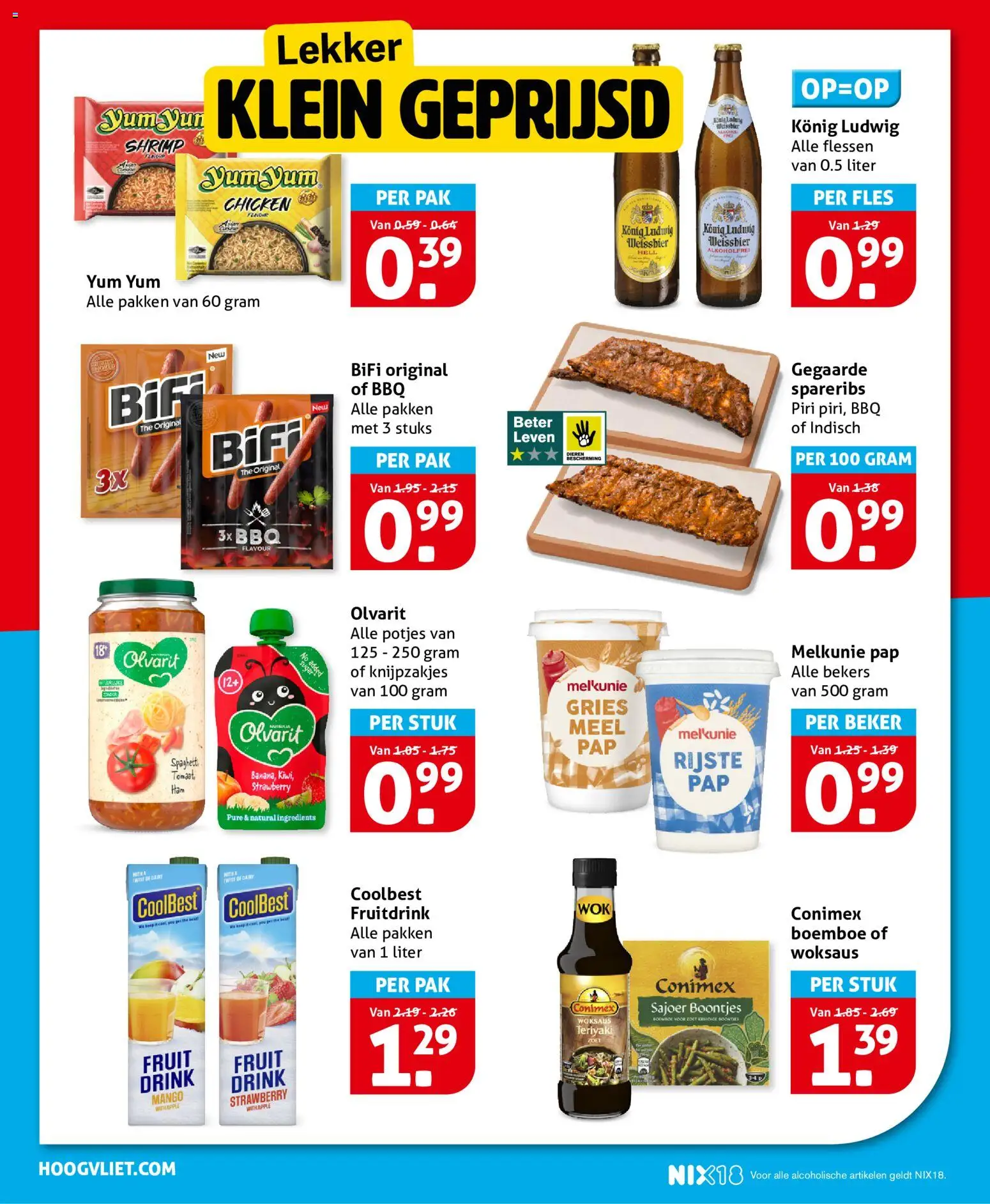 {H1} | Pagina: 8 | Producten: Beker, Fles, Spaghetti, Mango