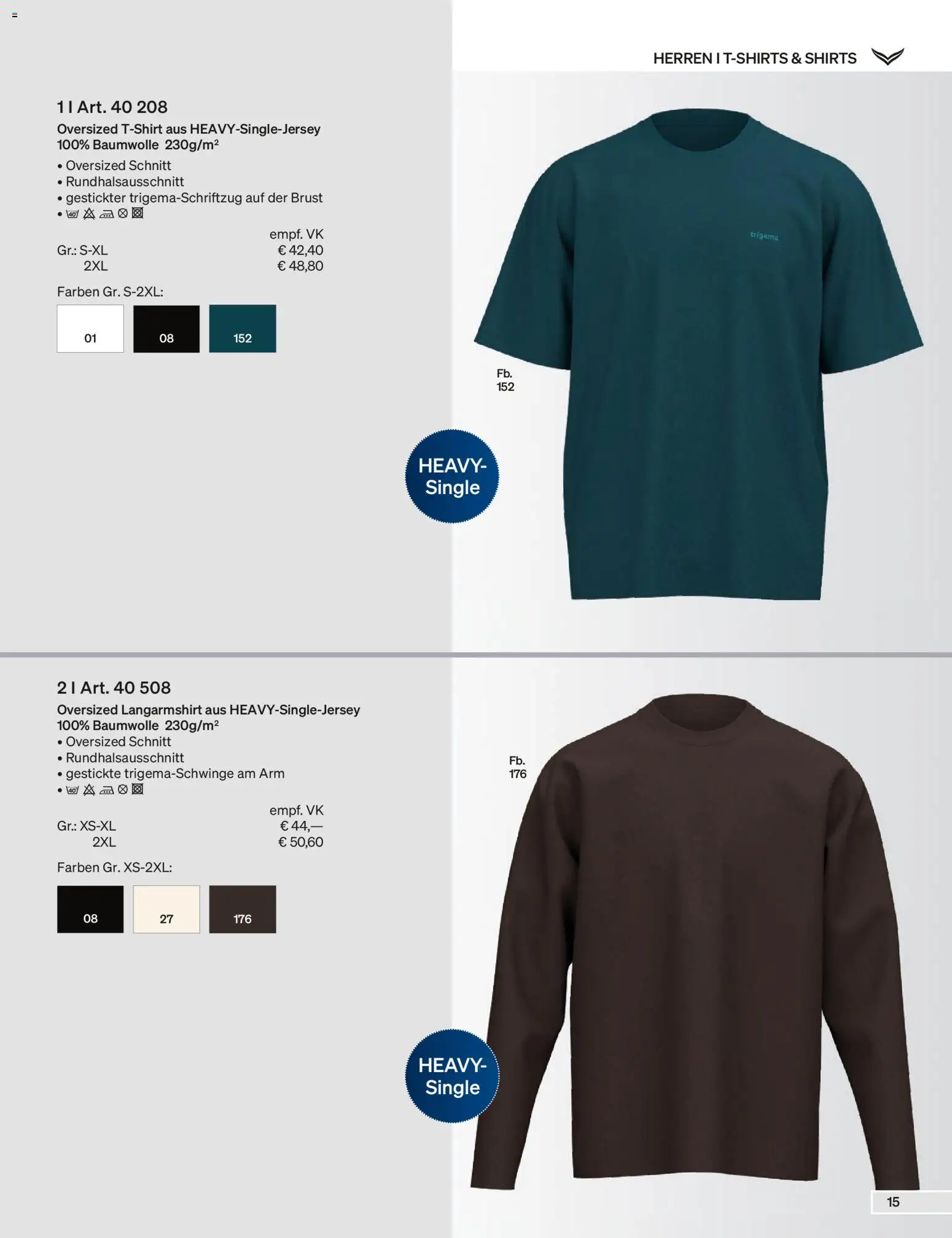 Trigema Prospekt – gültig ab 01.09.2026 | Seite: 16 | Produkte: Langarmshirt