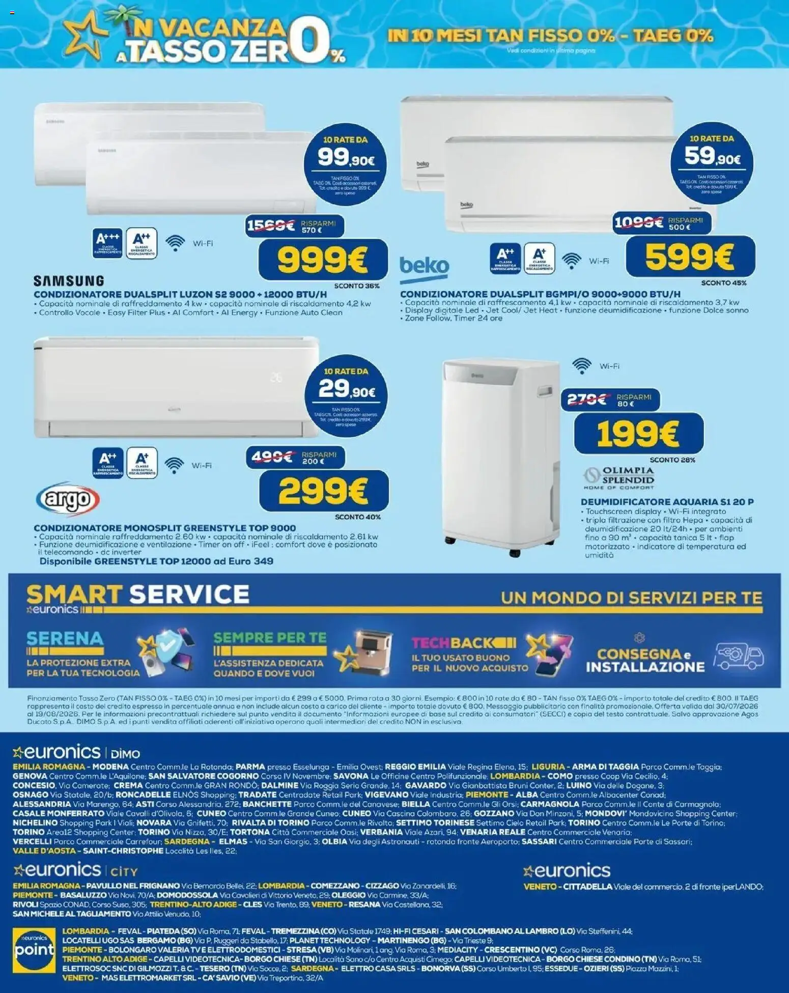Volantino Euronics del 30/07/2026 | Pagina: 16