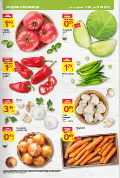 Преглед на T Market Cедмична брошура - Офертите са валидни от 15.09.2026 | Страница: 9