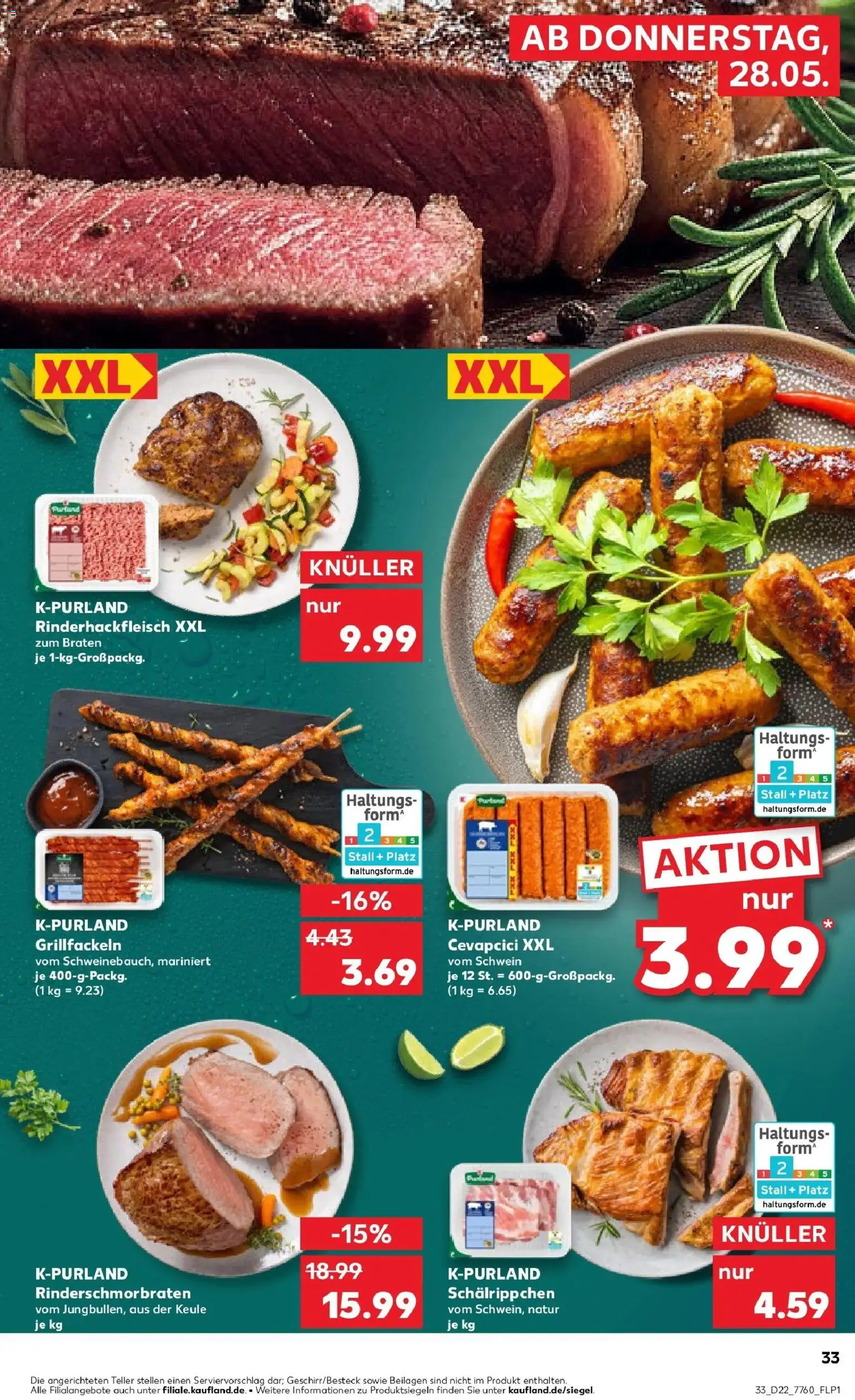 Kaufland Prospekt Hauzenberg – gültig ab 26.05.2026 | Seite: 38 | Produkte: Cevapcici