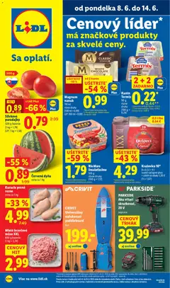 Lidl leták platný od 08.06.2026