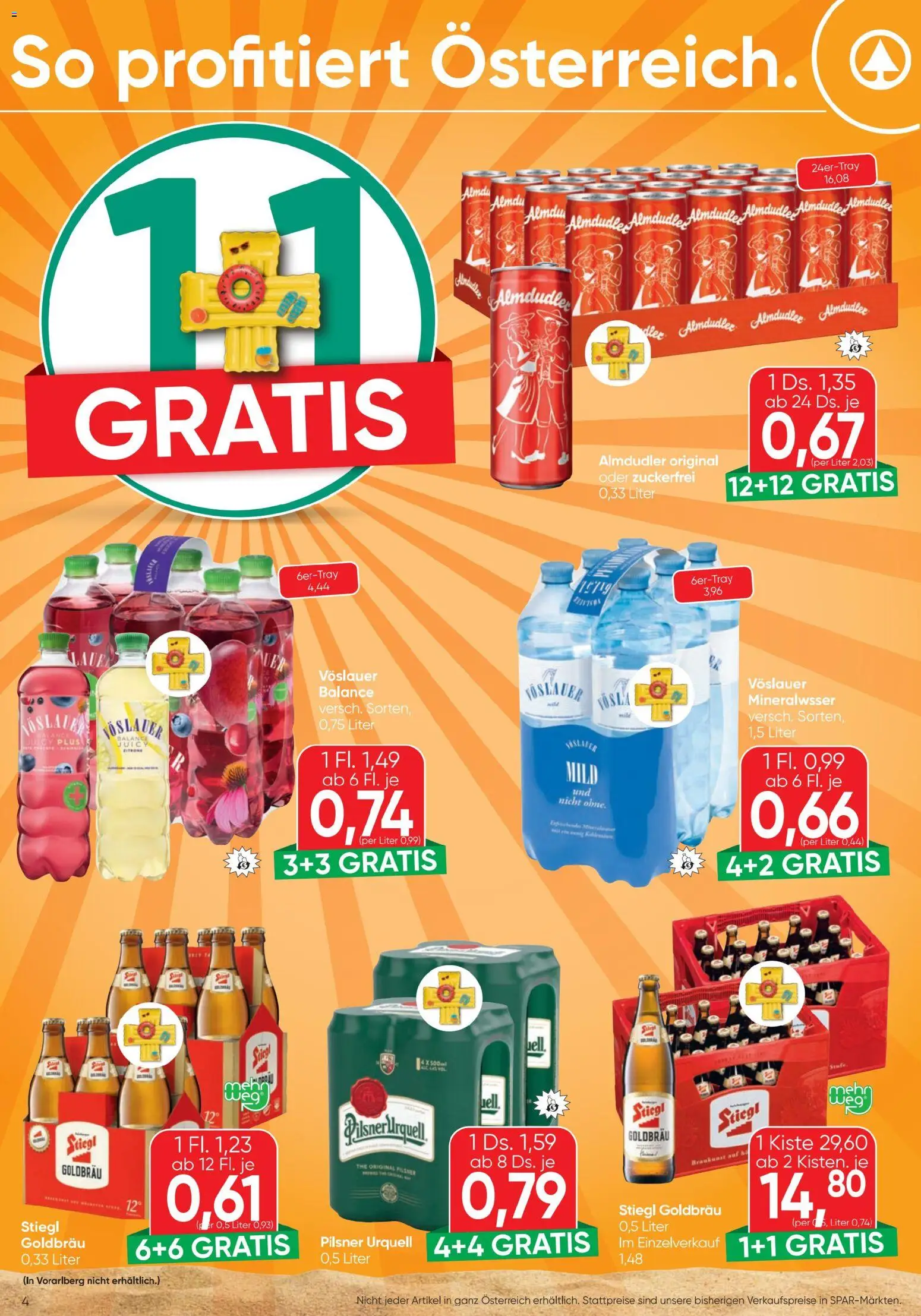 Spar - Flugblatt gültig ab 06.08.2026 | Seite: 4