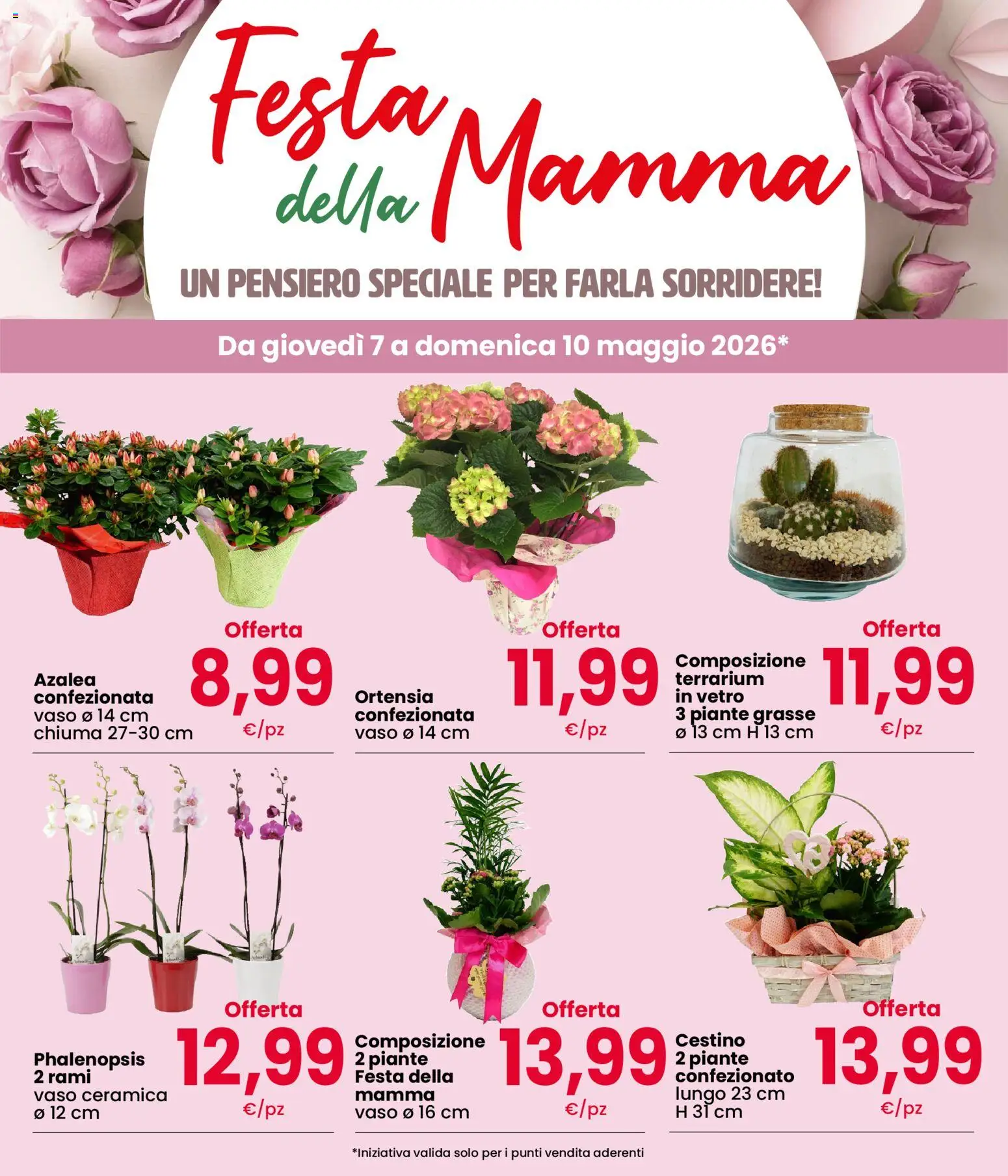 Volantino Interspar del 07.05.2026 | Pagina: 5 | Prodotti: Cestino, Vaso