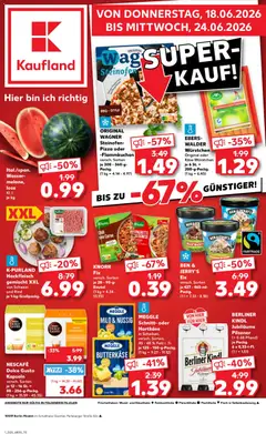 Náhled letáku Kaufland Německo leták - Berlin od 18.06.2026