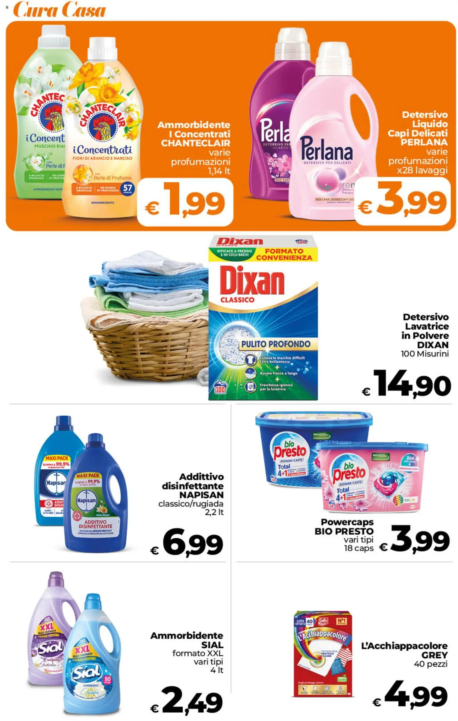 Volantino Ipercoop del 22/09/2026 | Pagina: 47 | Prodotti: Ammorbidente, Lavatrice, Fiori, Profumo