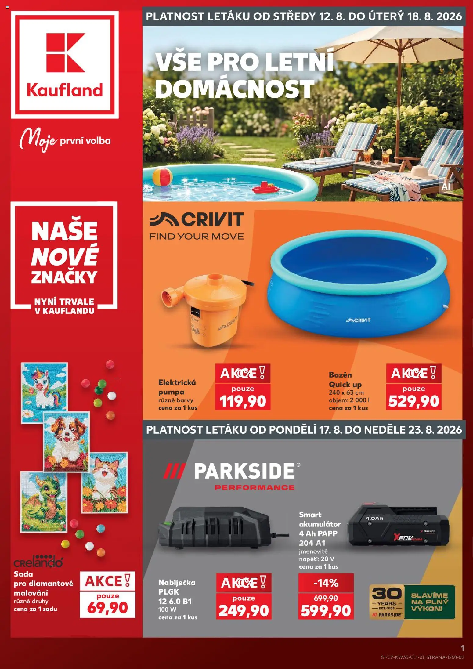 Kaufland leták - Kolín od 12.08.2026 | Strana: 1
