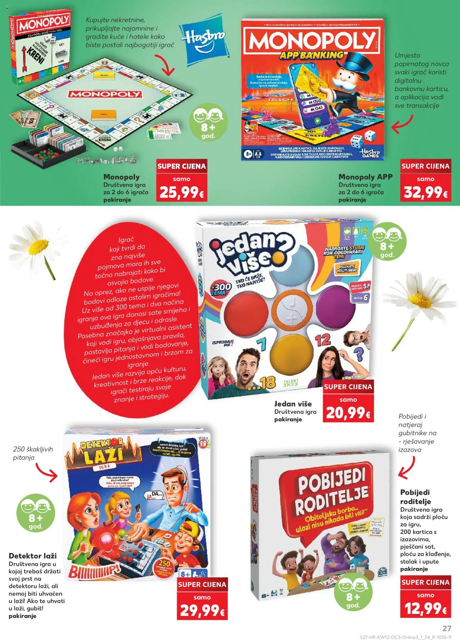 Kaufland katalog | vrijedi od 16.03.2026 | Stranica: 27 | Proizvodi: Igrač, Igra