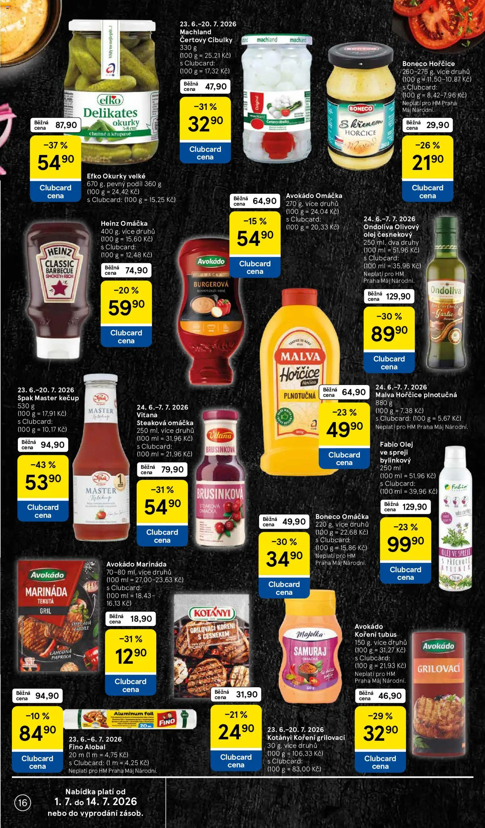 Tesco leták - Hypermarket od 01.07.2026 | Strana: 16