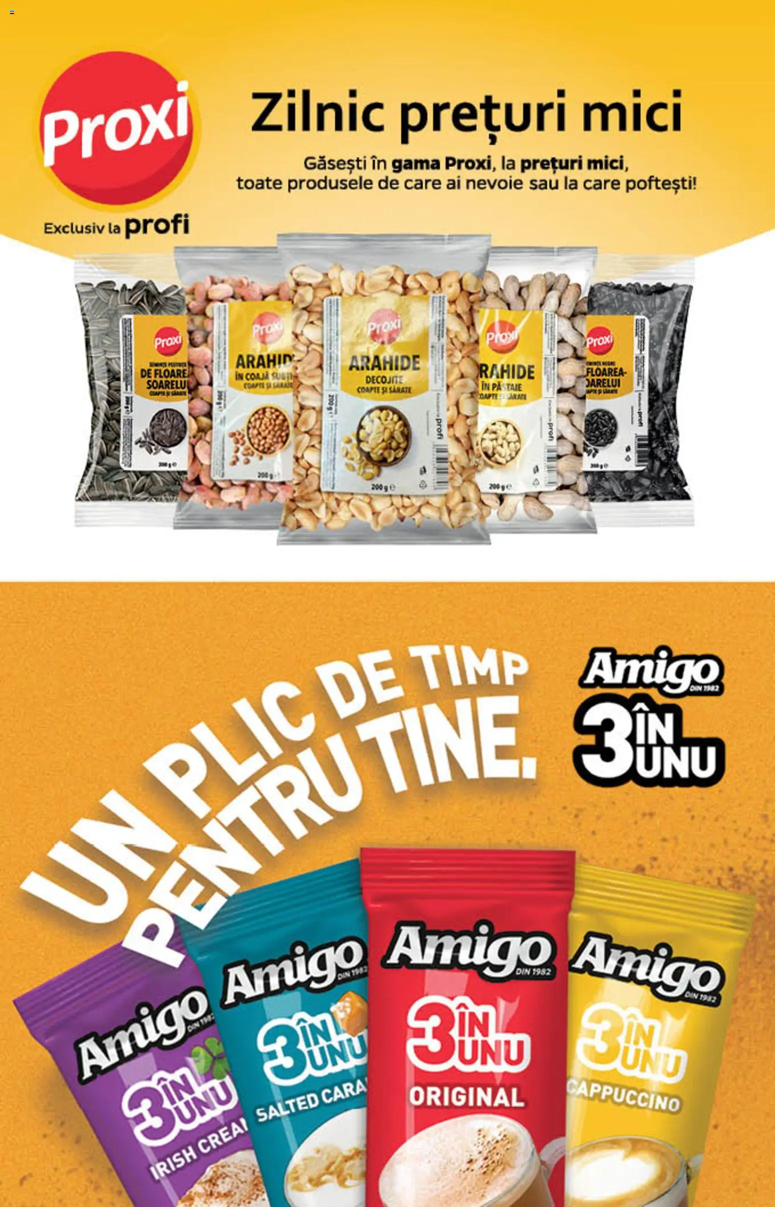 Noul catalog Profi – valabil de la 06.08.2026 | Pagină: 12 | Produse: Mici, Arahide, Semințe