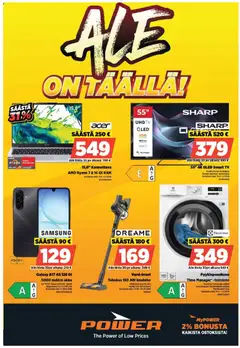 Power-mainoslehti voimassa 22.06.2026 alkaen
