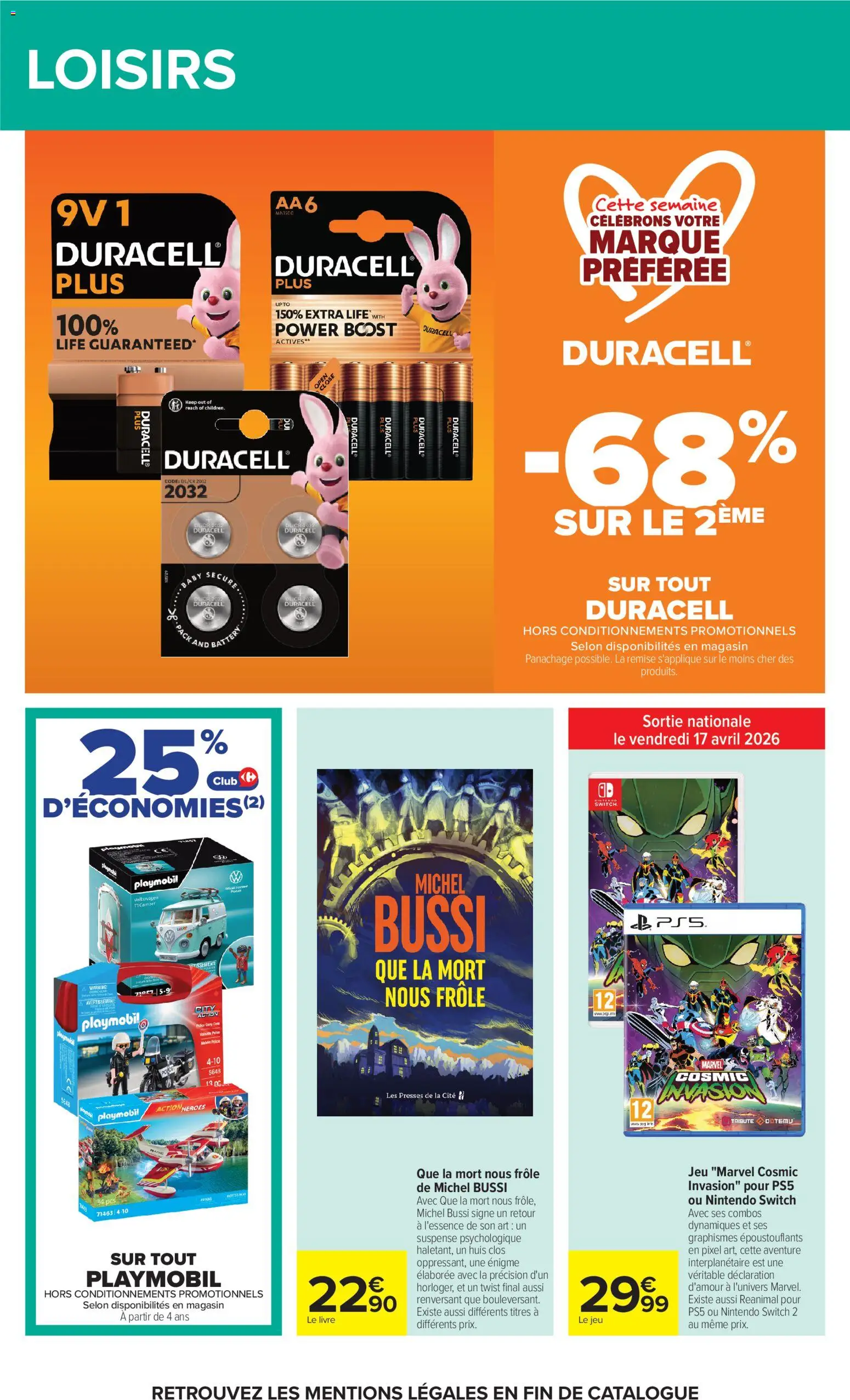 {H1} | Page: 61 | Produits: Playmobil, Livre