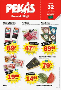 Pekås erbjudanden - Förhandsvisning av reklamblad från butik Pekås aktuell från 03/08/2026