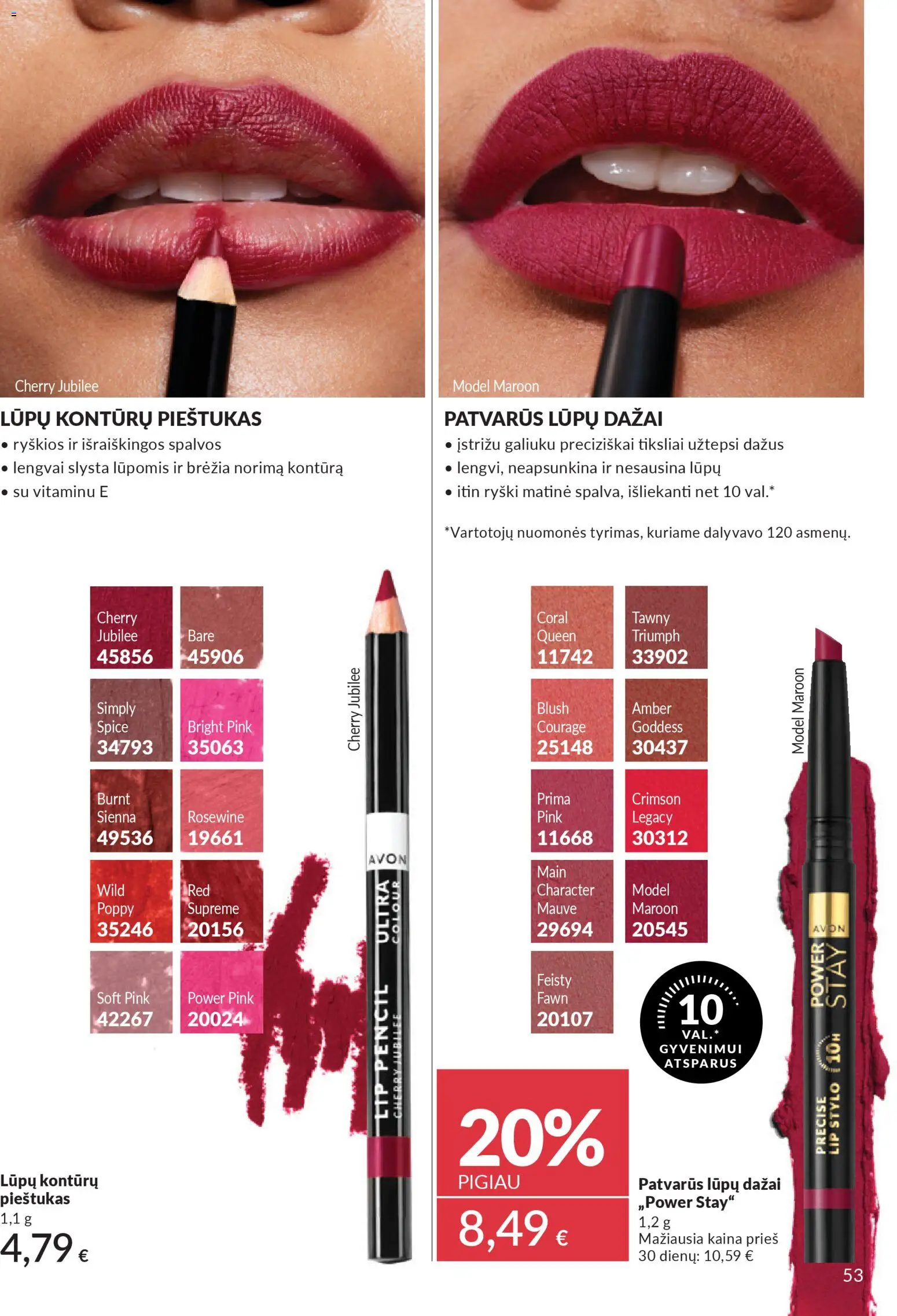 AVON akcijos nuo 2026.03.01 | Puslapis: 53