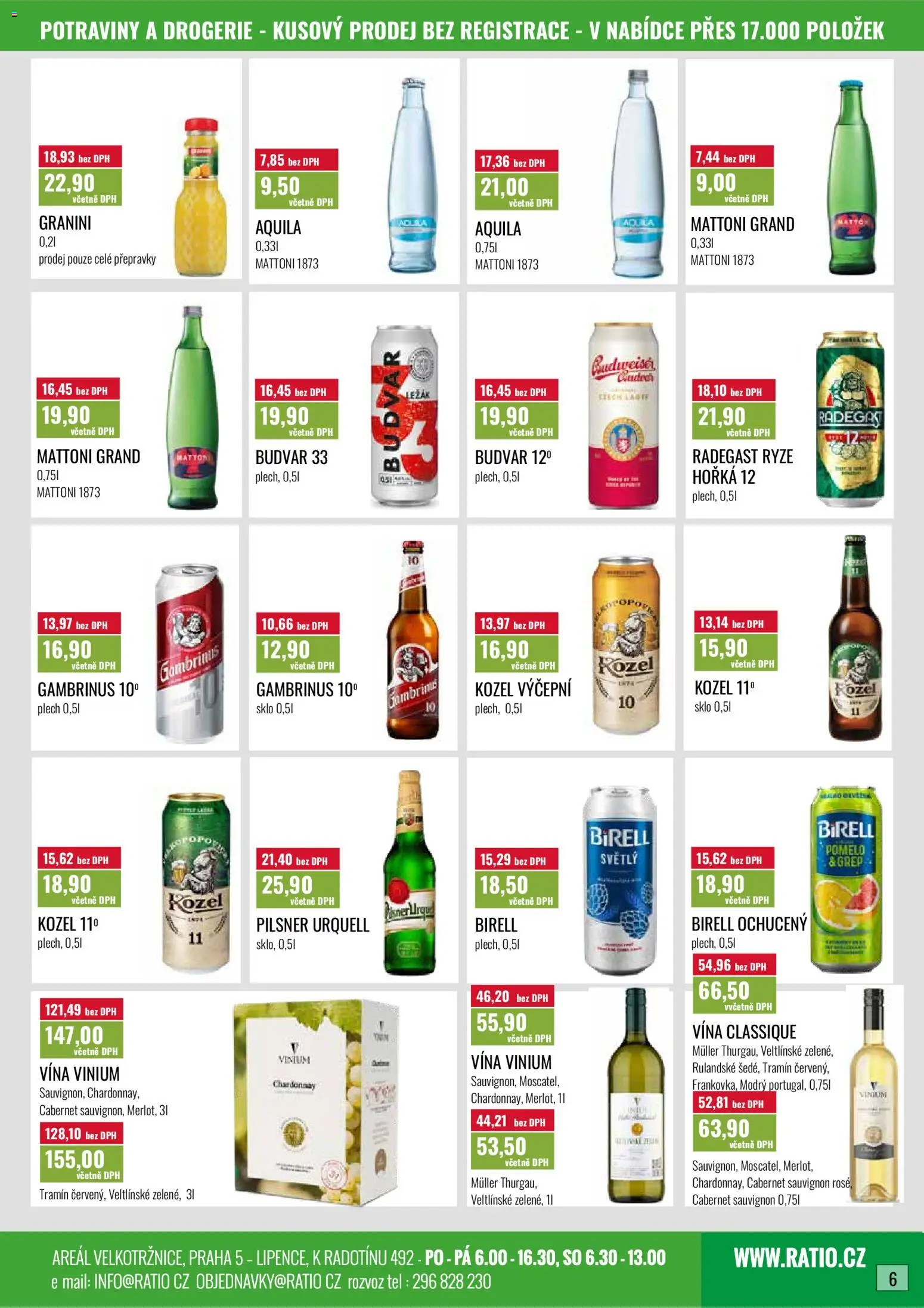 Ratio leták od 01.06.2026 | Strana: 7 | Produkty: Mattoni, Birell, Rýže, Drogerie