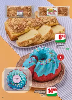 Pogląd oferty "Ciasto drożdżowe z kruszonką, Ciasto drożdżowe z kruszonką, 400 g" - ważna od 27.05.2026 | Strona: 40