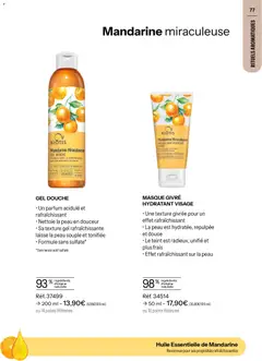 Stanhome - Prévisualisation de Stanhome - Livre des pépites Septembre 2026 valide à partir de 01/09/2026 | Page: 77 | Produits: Huile essentielle, Parfum, Masque, Gel douche