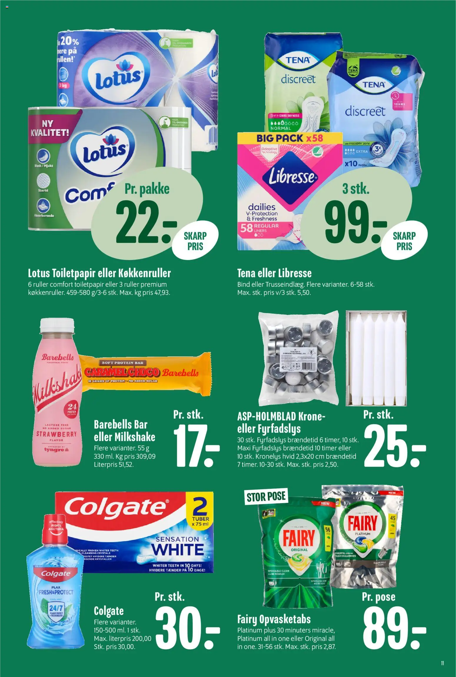 Min Købmand tilbudsavis – gyldig fra 09/10/2026 | Side: 14 | Produkter: Milkshake, Is