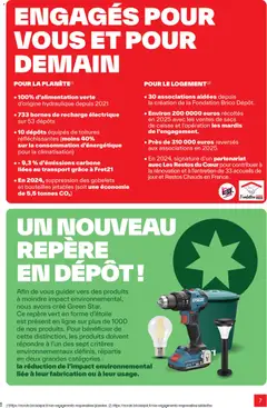Brico Dépôt - Prévisualisation de Brico Dépôt L'officiel du bricolage valide à partir de 16.06.2026 | Page: 7
