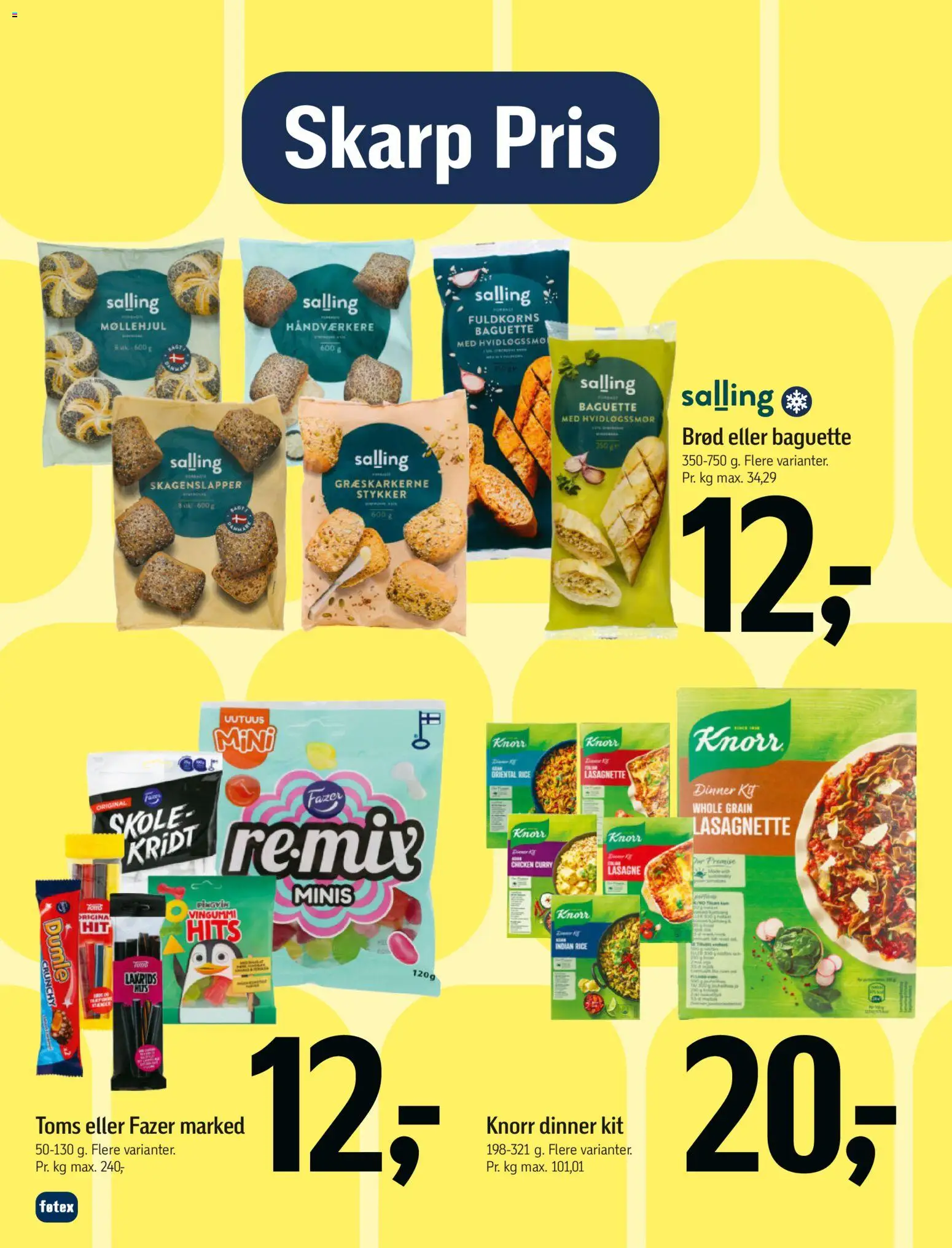 Føtex tilbudsavis – gyldig fra 28/08/2026 | Side: 2 | Produkter: Brød, Lakrids, Vingummi, Lasagne