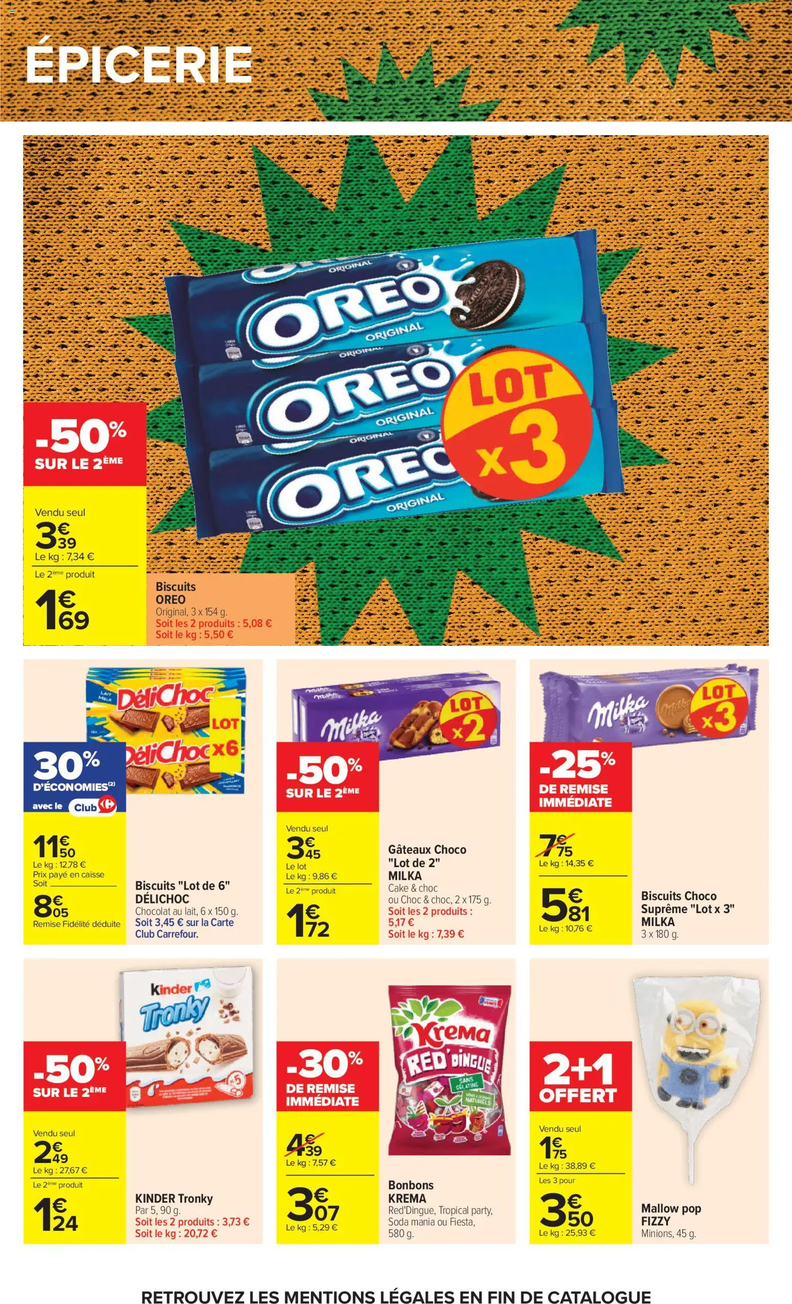 {H1} | Page: 45 | Produits: Chocolat, Bonbons, Biscuits