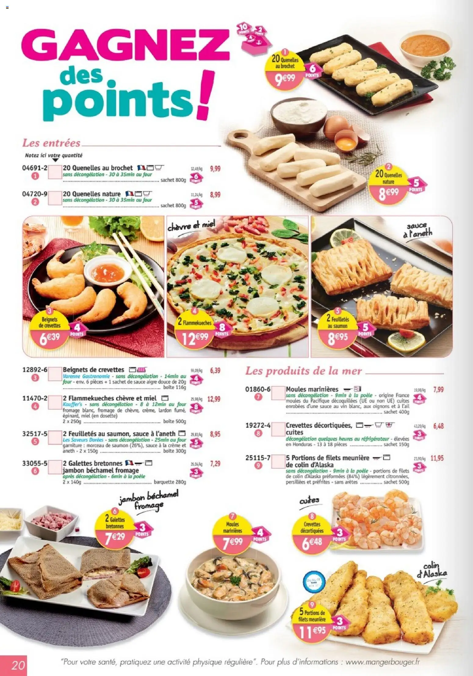 {H1} | Page: 20 | Produits: Poêle, Galettes bretonnes, Béchamel, Crème