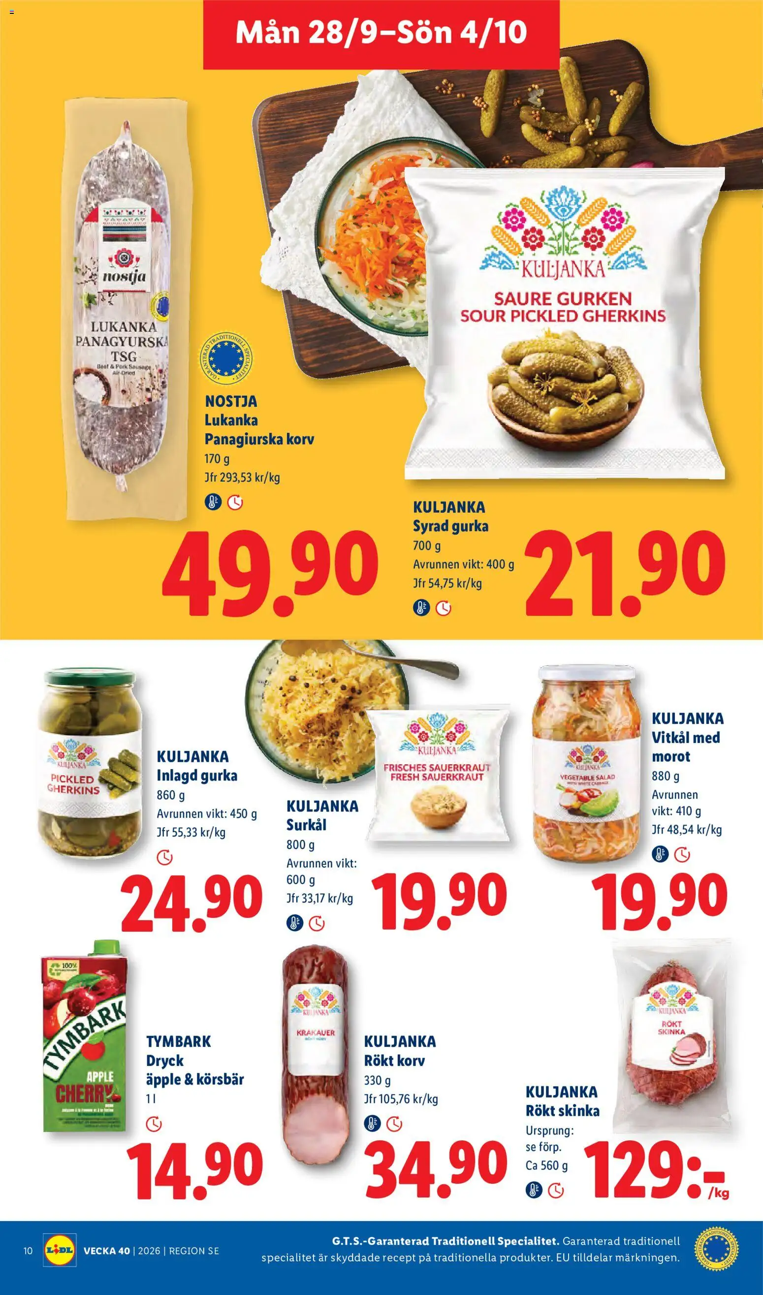 Lidl reklamblad aktuell från 28/09/2026 | Sida: 11