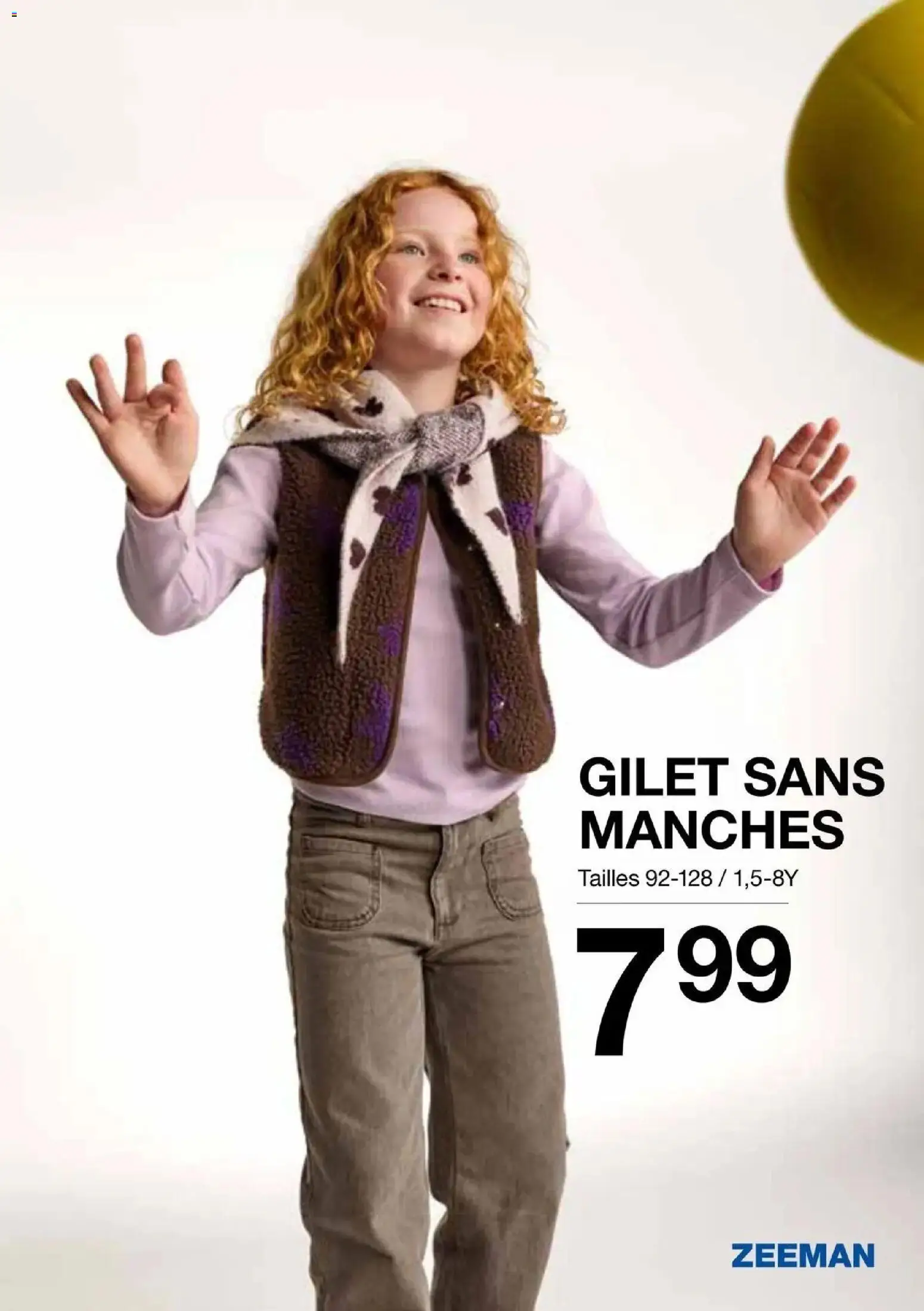 Zeeman - La rentrée avec notre nouvelle collection enfant à partir du 08/08/2026 - promo en ligne | Page: 3 | Produits: Gilet