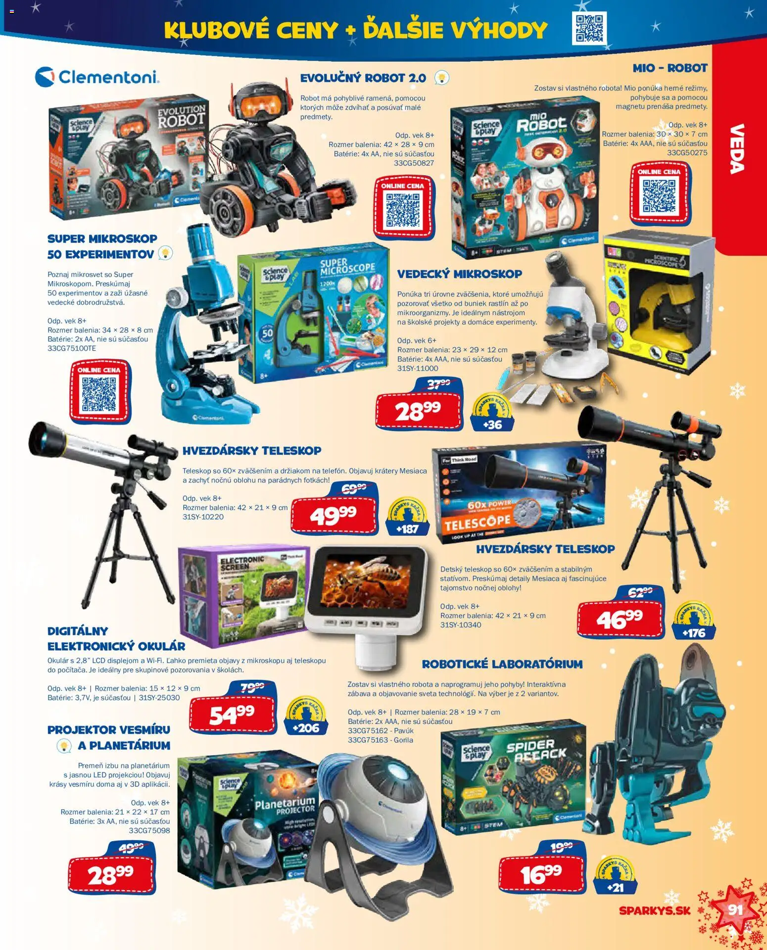 Nové ALLTOYS akcie – leták je platný od 06.10.2026 | Strana: 91 | Produkty: Robot, Led, Batérie