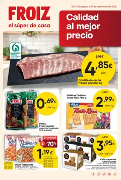 Vista previa Froiz folleto válido desde el 27/08/2026