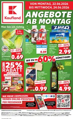 Náhled letáku Kaufland Německo leták - Potsdam od 22.06.2026