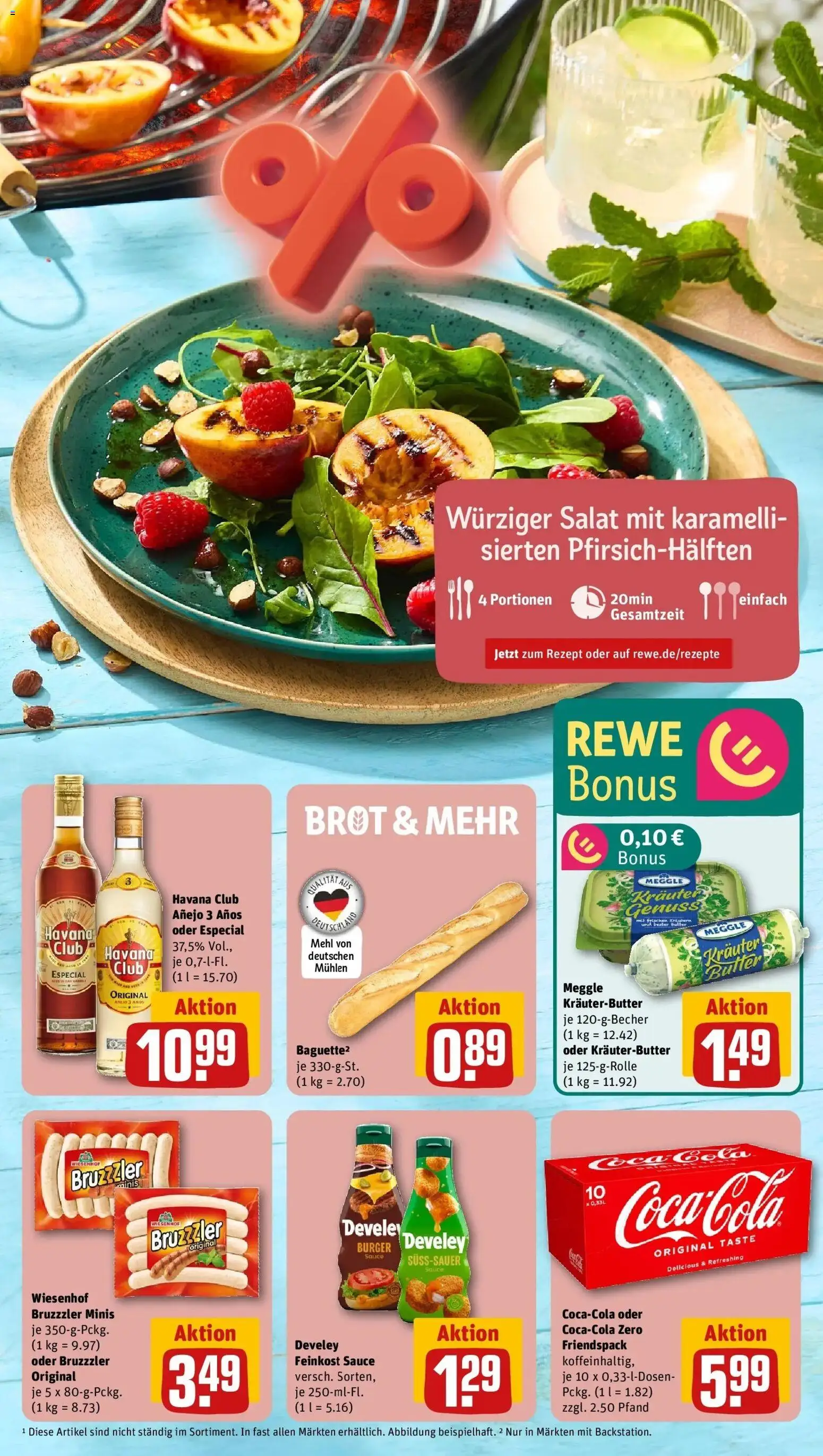 Rewe Prospekt Wiesbaden – gültig ab 17.05.2026 | Seite: 7 | Produkte: Mehl, Cola, Kräuterbutter, Salat