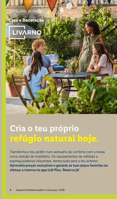 Pré-visualização Casa e Decoração, Mobiliário de jardim válido de 01/06/2026 | Página: 4 | Produtos: Decoração